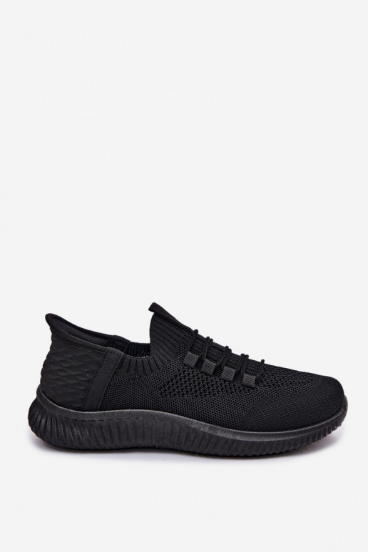 Black slip-on sneakers Olive