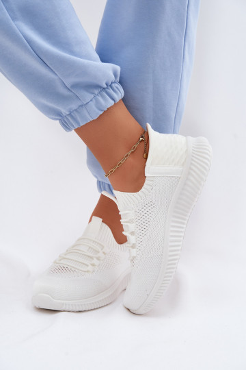 Białe sneakersy wsuwane Olive 2