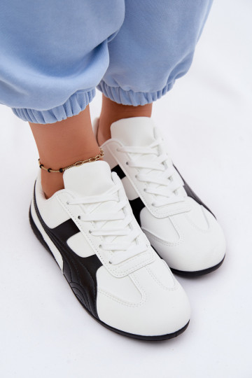 Białe buty w stylu sneakersów dla kobiet Tai