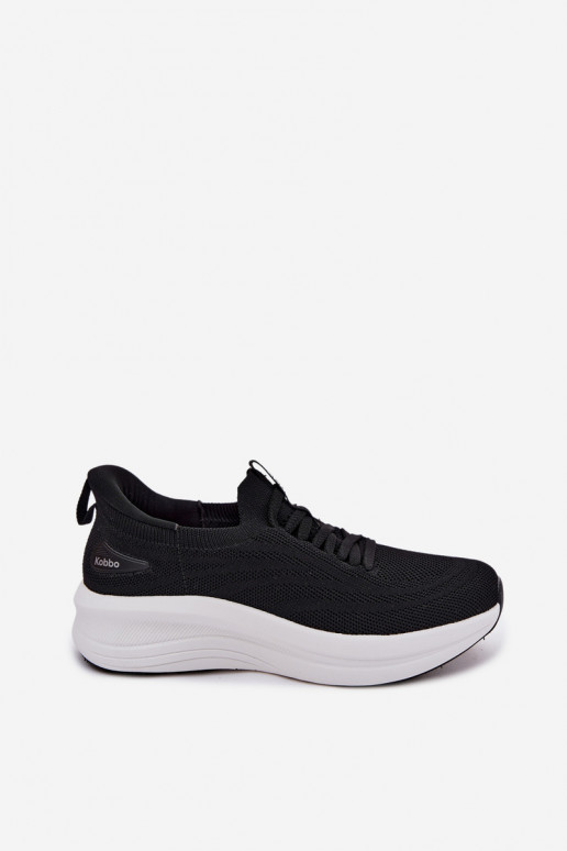 Slip-on sporty shoes Kobbo 102425 black