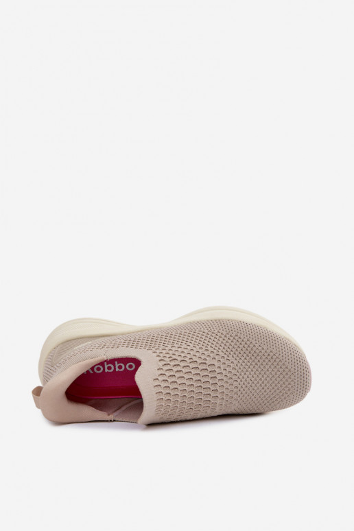 Slip-on sporty shoes Kobbo 102424 sand