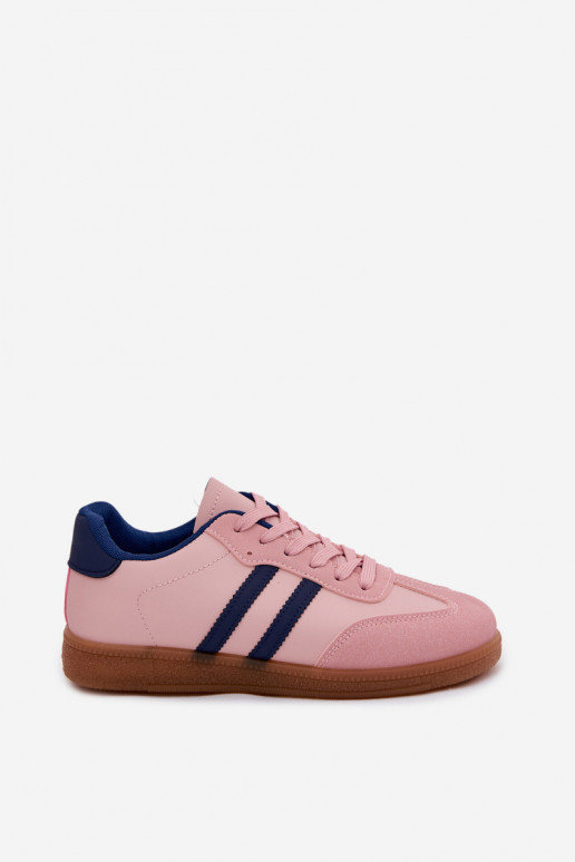 Różowe sneakersy Seabell