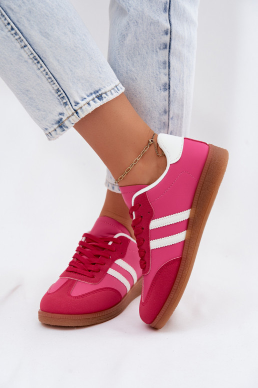 Women's Fuchsia Sneakers Seabell