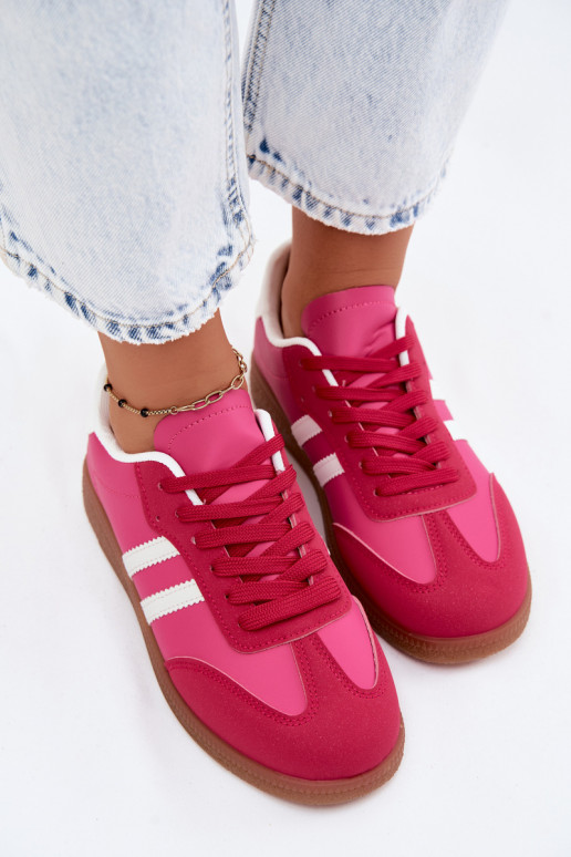 Women's Fuchsia Sneakers Seabell