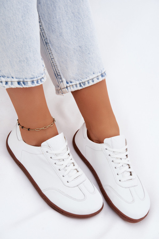 Białe buty casual Zazoo N1243