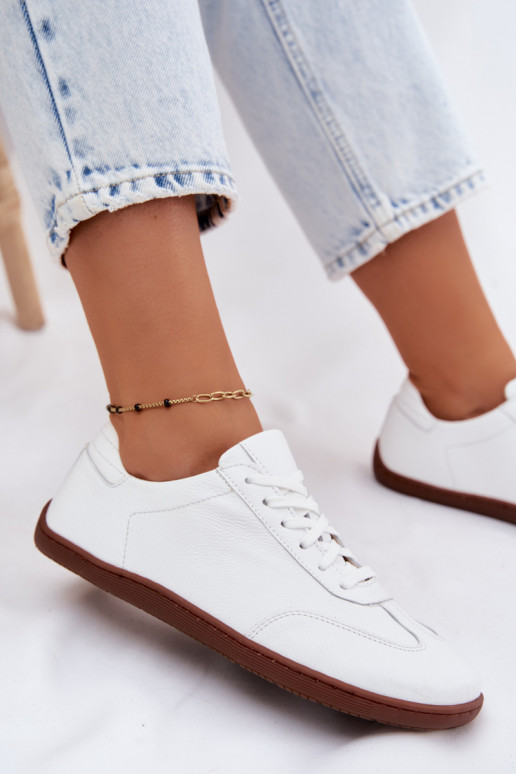 White casual shoes Zazoo N1243