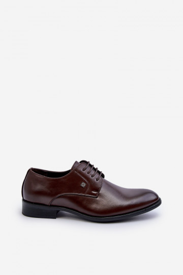 Men's elegant style shoes brown Jenavee 2
