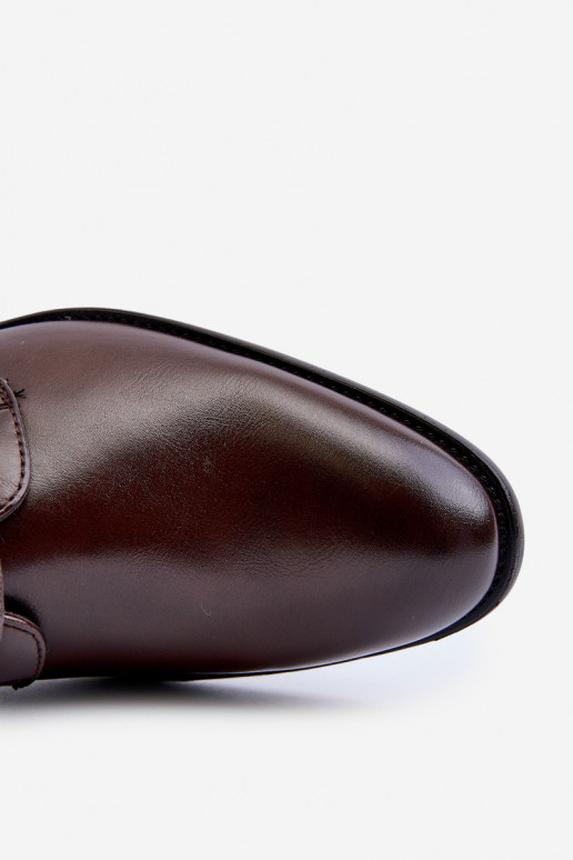 Men's elegant style shoes brown Jenavee