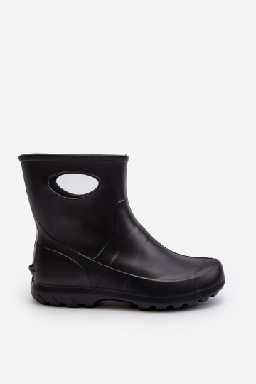 Women's waterproof rubber boots black LEMIGO GARDEN 752 2