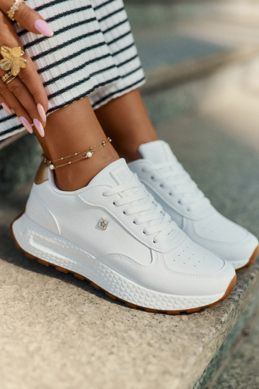 Women's sports shoes Big Star white