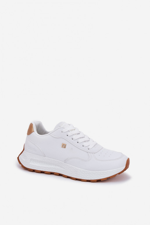 Lightweight Women's Sports Shoes Big Star RR274629 HI-POLY SYSTEM White