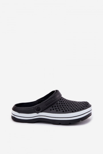 Men's Foam Slippers Black Maravena 2