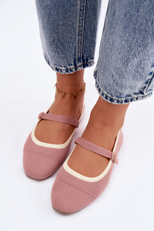Flat Zelisa Pink Ballerinas