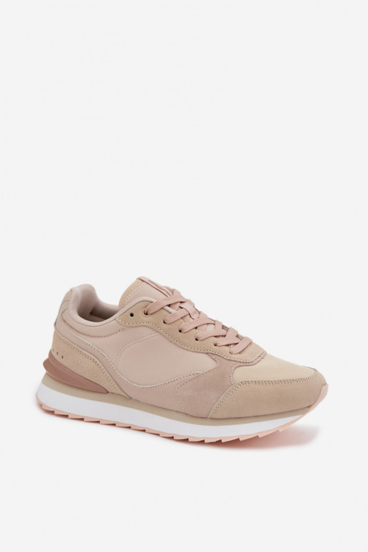 Sand women's sneakers made of suede McArthur MA2512IN