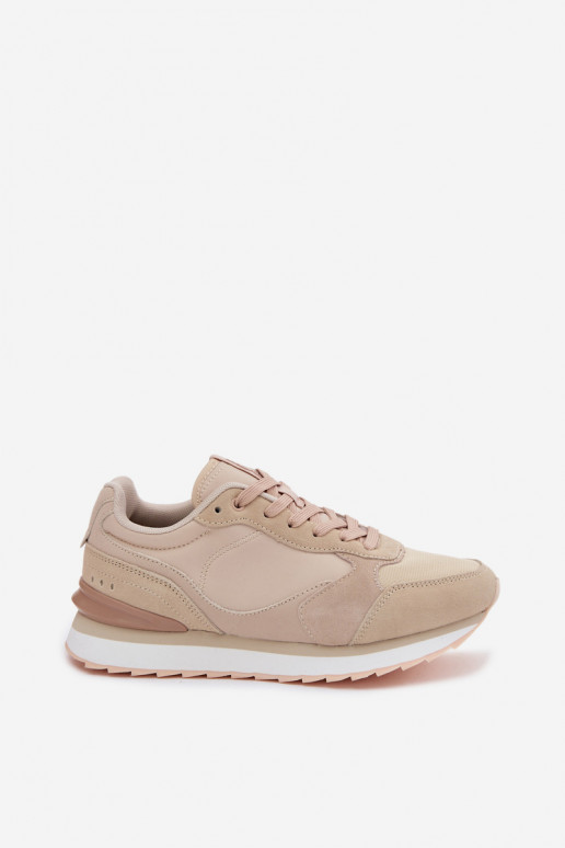 Sand women's sneakers made of suede McArthur MA2512IN