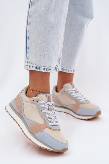 Women's Suede Sneakers McArthur MA2512W Blue 2