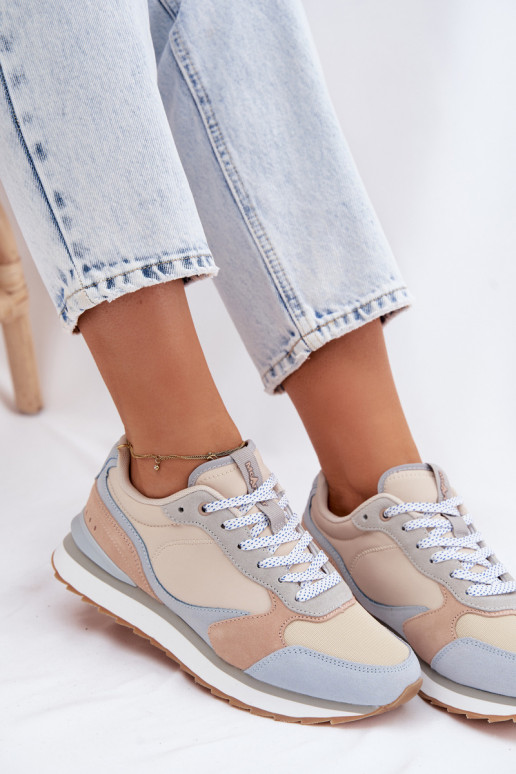 Women's Suede Sneakers McArthur MA2512W Blue