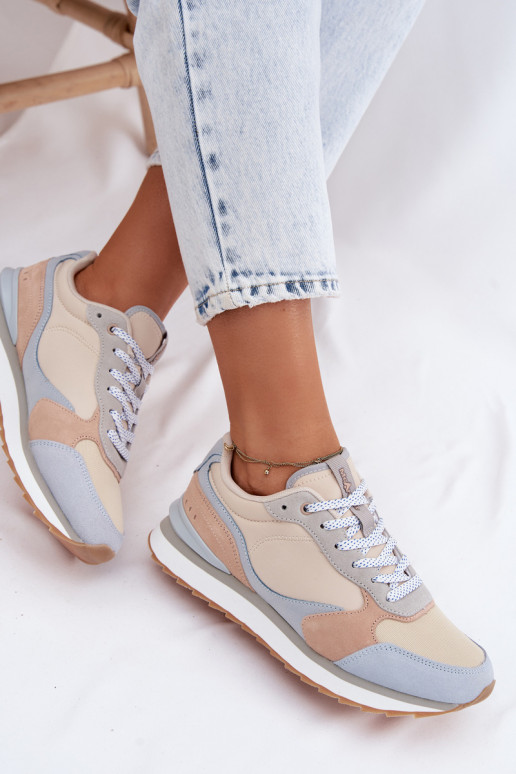 Women's Suede Sneakers McArthur MA2512W Blue