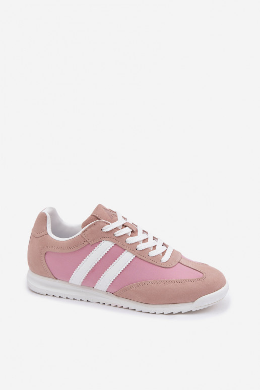 Suede Women's Sneakers Sports Shoes McArthur MA258W Pink