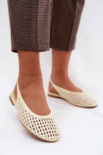 Women's Woven Yellow Sandals Selviora 2