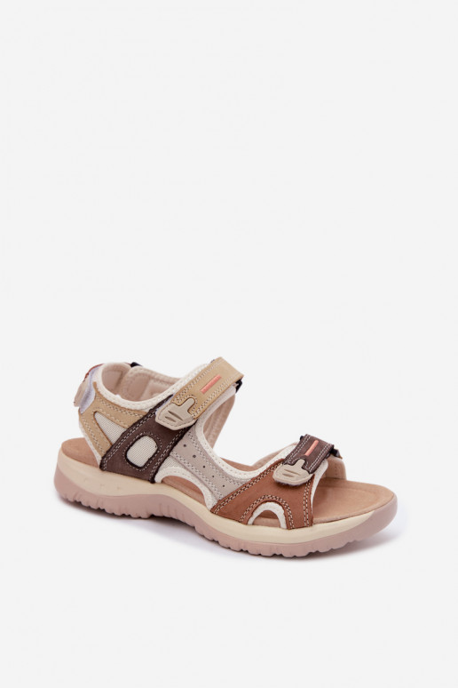Women's brown sporty sandals Averine