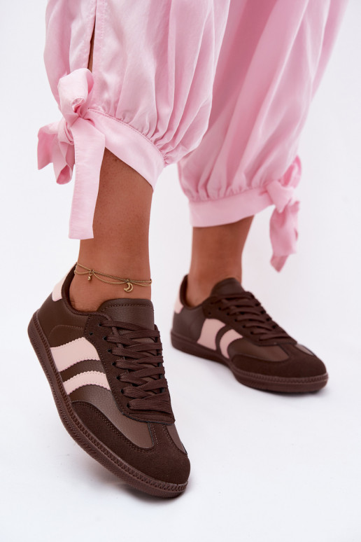 Women's Chocolate Sneakers Lurea