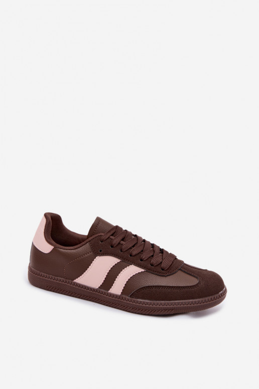 Women's chocolate sports shoes Lurea