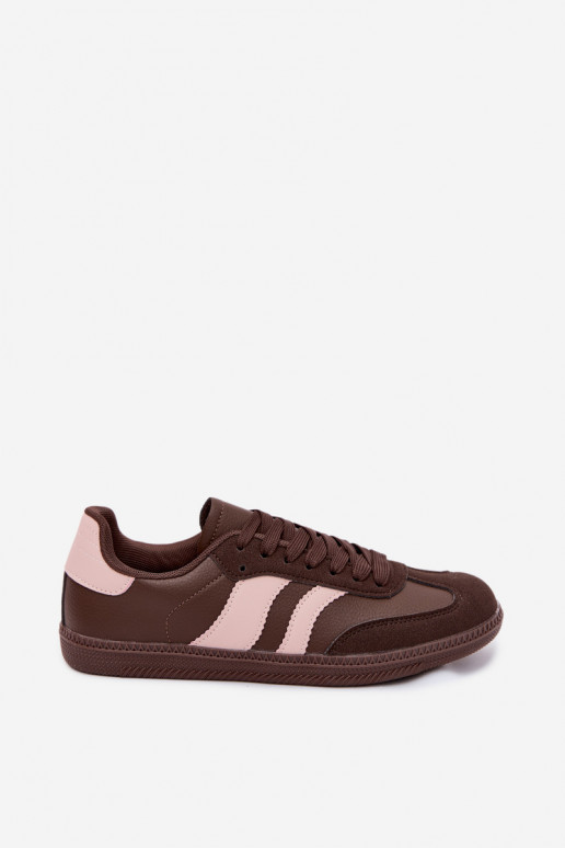 Damskie sportowe buty w kolorze czekoladowym Lurea