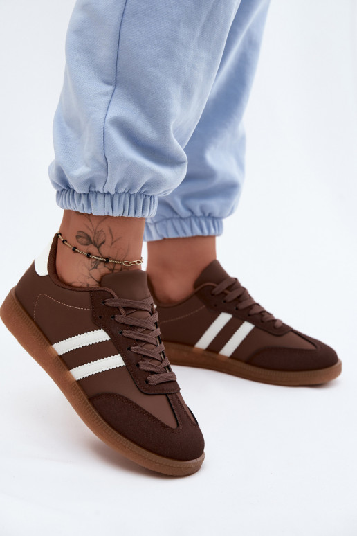 Women's Chocolate Sneakers Seabell
