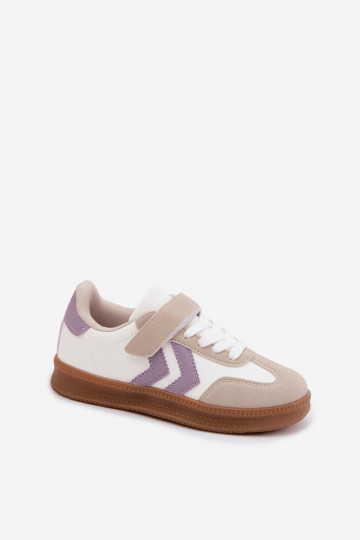 Children's sneakers in white Meressa