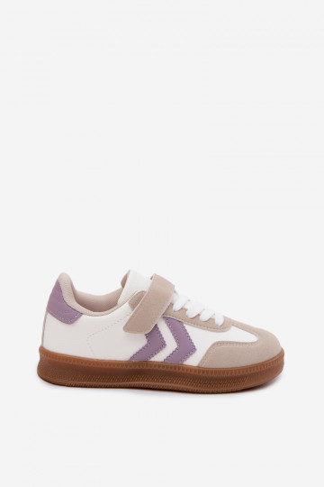Children's sneakers in white Meressa 2