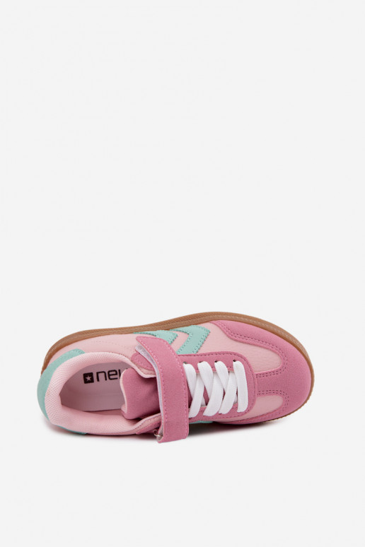 Children's Pink Sneakers Meressa