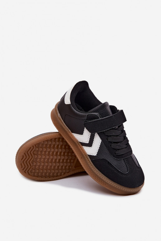 Dziecięce sneakersy w kolorze czarnym Meressa
