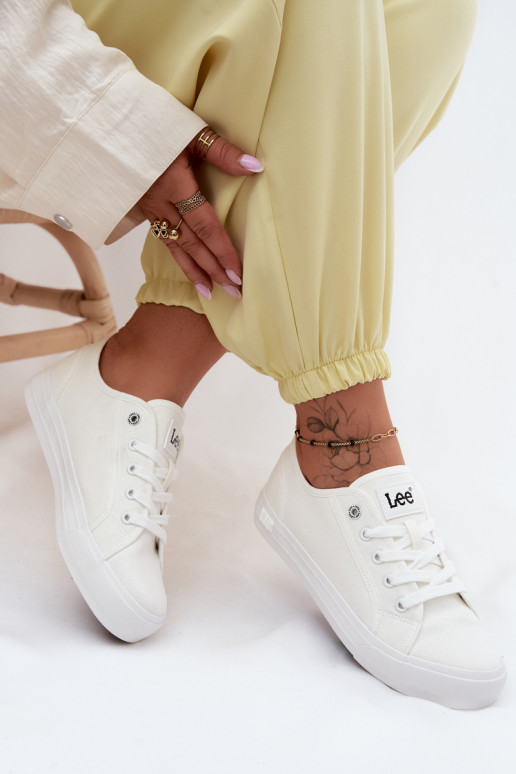 Women's Sneakers LEE AVA C LOW 50261001.1FG White