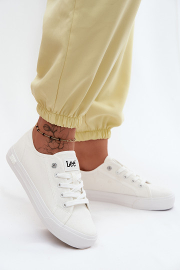 Trampki Damskie LEE AVA C WOMEN LOW 50261001.1FG Białe 2