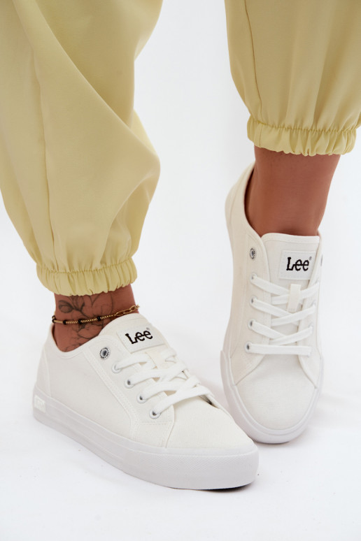 Buty casual LEE AVA C INOMEN LOIN 50261001.1FG w kolorze białym