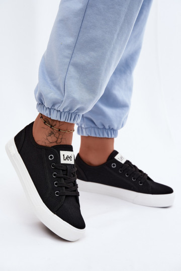 Trampki Damskie LEE AVA C WOMEN LOW 50261001.25Y Czarne 2