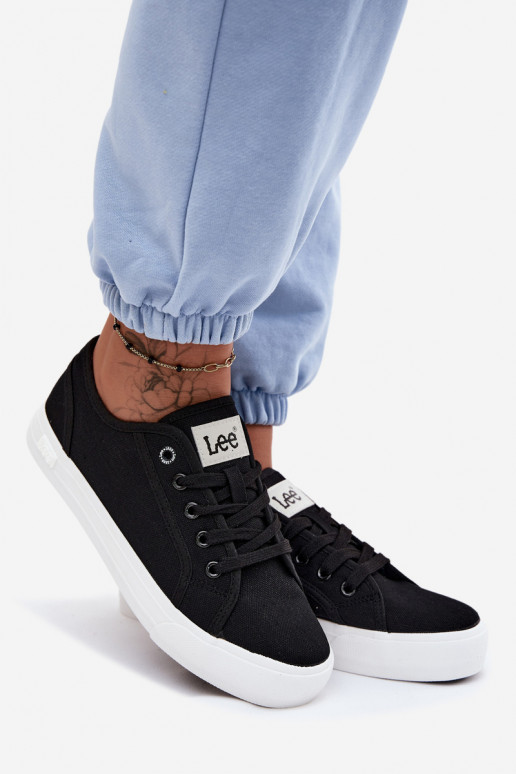 Trampki Damskie LEE AVA C WOMEN LOW 50261001.25Y Czarne