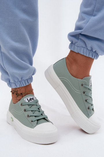 Buty casual z platformą LEE ISLA C INOMEN LOIN 50261002.98K w kolorze miętowym 2
