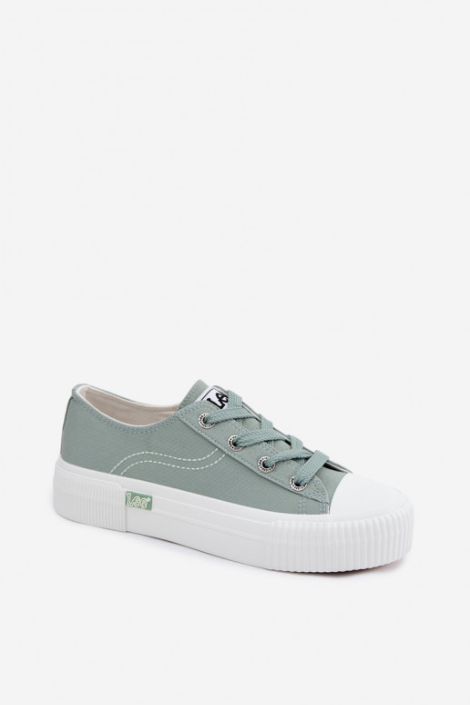 Buty casual z platformą LEE ISLA C INOMEN LOIN 50261002.98K w kolorze miętowym
