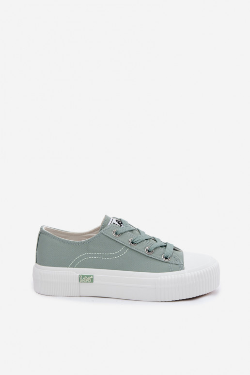 Buty casual z platformą LEE ISLA C INOMEN LOIN 50261002.98K w kolorze miętowym