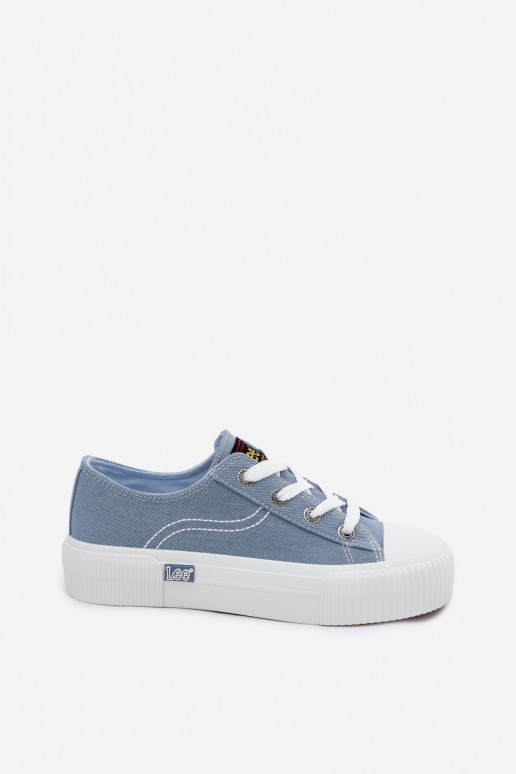 Casual shoes with platform LEE ISLA C INOMEN LOIN 50261002.21H in denim
