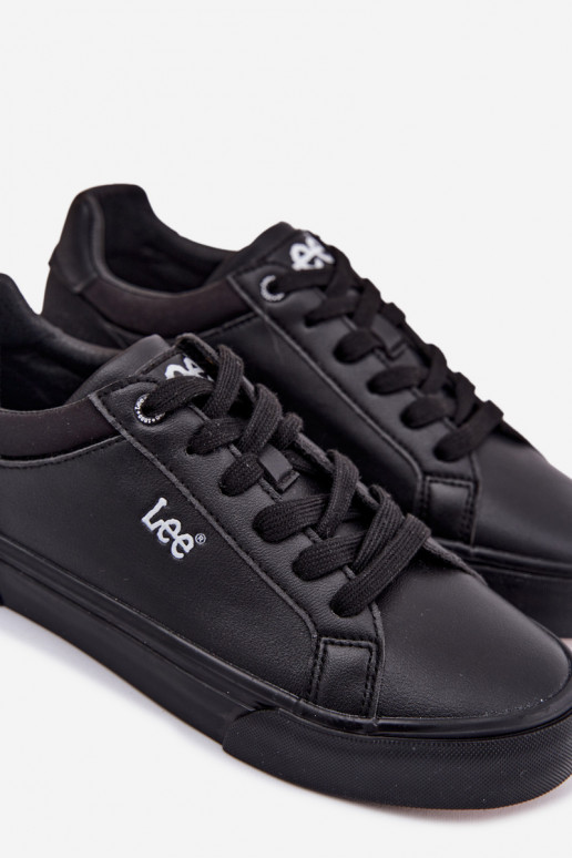 Trampki Męskie LEE BRIXTON MEN LOW 50261024.11A Czarne
