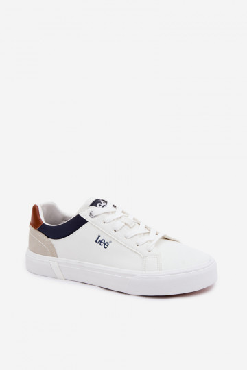 Men's casual shoes LEE BRIXTON MEN LOIN 50261024.1FG white color