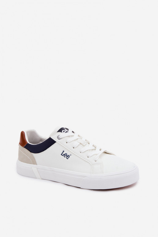 Męskie buty casual LEE BRIXTON MEN LOIN 50261024.1FG w kolorze białym