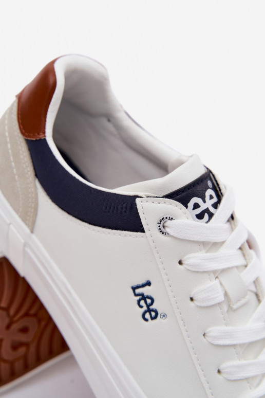Men's casual shoes LEE BRIXTON MEN LOIN 50261024.1FG white color