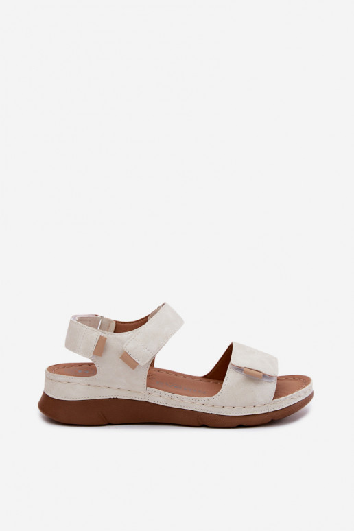 Women's Platform Sandals White Linora