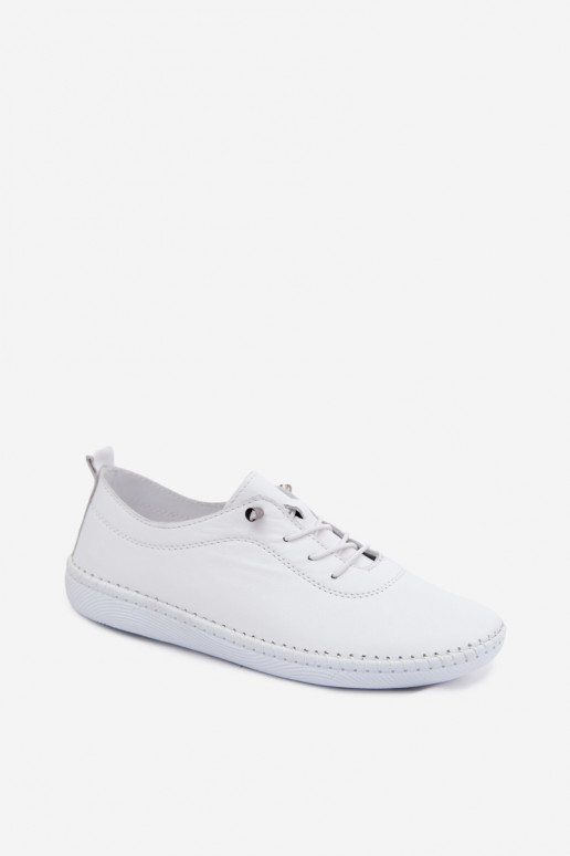 Leather Women's Loafers Artiker 58C3069 White