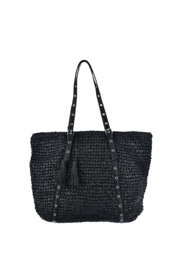 Classic women's handbag Big Star JJ574096 black