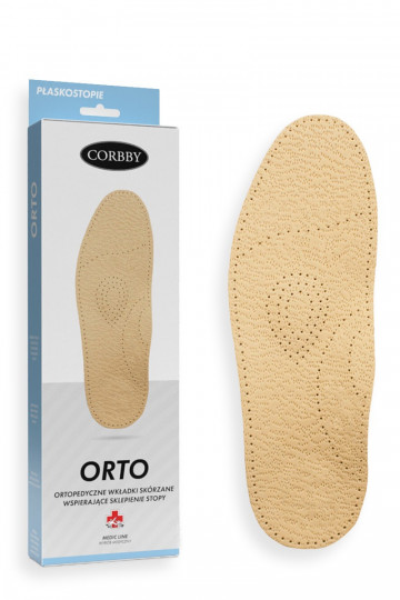 CORBBY ORTO orthopedic leather insoles